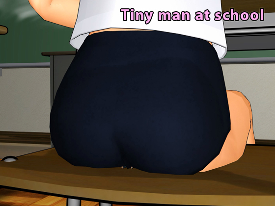 Tiny man at school By Hentai 3D