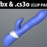 3D Object Vibrator silicone-rod 01