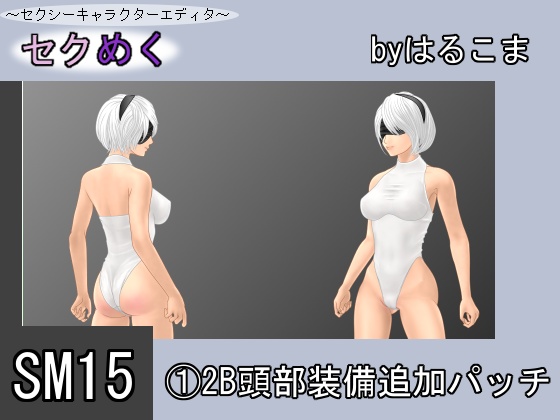 Seku Meku DLC: SM15(1) 2B Head Items By HaruKoma