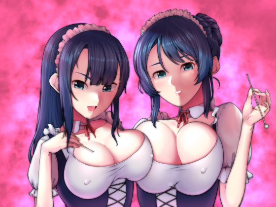 [Finally...] Mother Daughter Maids' Thorough W Punishment Service!!! [A Reward] By pure voice