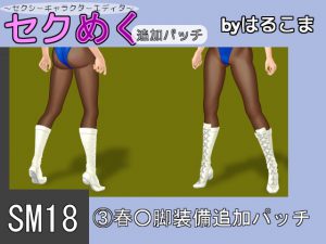 [RE212130] Seku Meku DLC: SM18(3) Chun-L* Leg Items