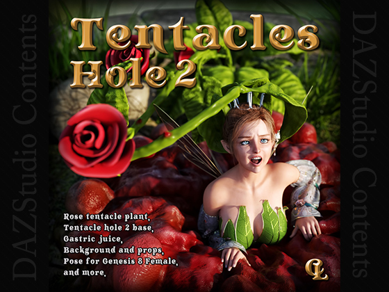 Tentacles Hole 2 for DAZStudio By Choco