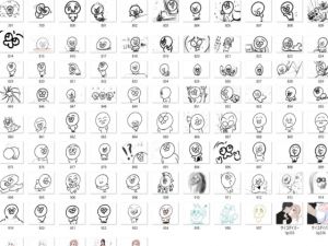 [RE245540] Mooga’s Self-portraits Drawn in Three Years