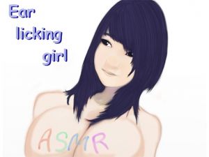 [RE250173] Ear Licking Girl ~ Ear Licking Masturbation ASMR ~