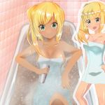 Bath Training with Your Tan Gyal Younger Sister ~Comiket Edition~