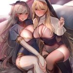 Erotic party in another world! A sex trip with a priestess and a female knight!