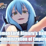 Demon Lord Rimuru’s Daily Administration of Empire(ENGLISH)