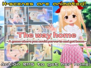 [RJ01248193] The way home -A game where you avoid perverts and get home-