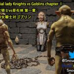 Imperial lady Knights vs Goblins chapter I