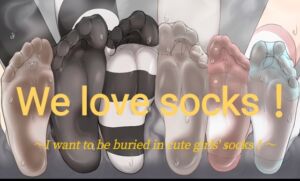 [RJ01256435] we love socks!〜I want to be buried in socks!〜English version