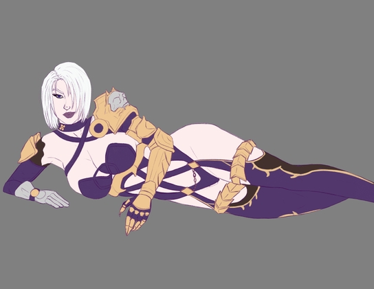 Ivy Valentine Flat Color By Blacksdesire_2022